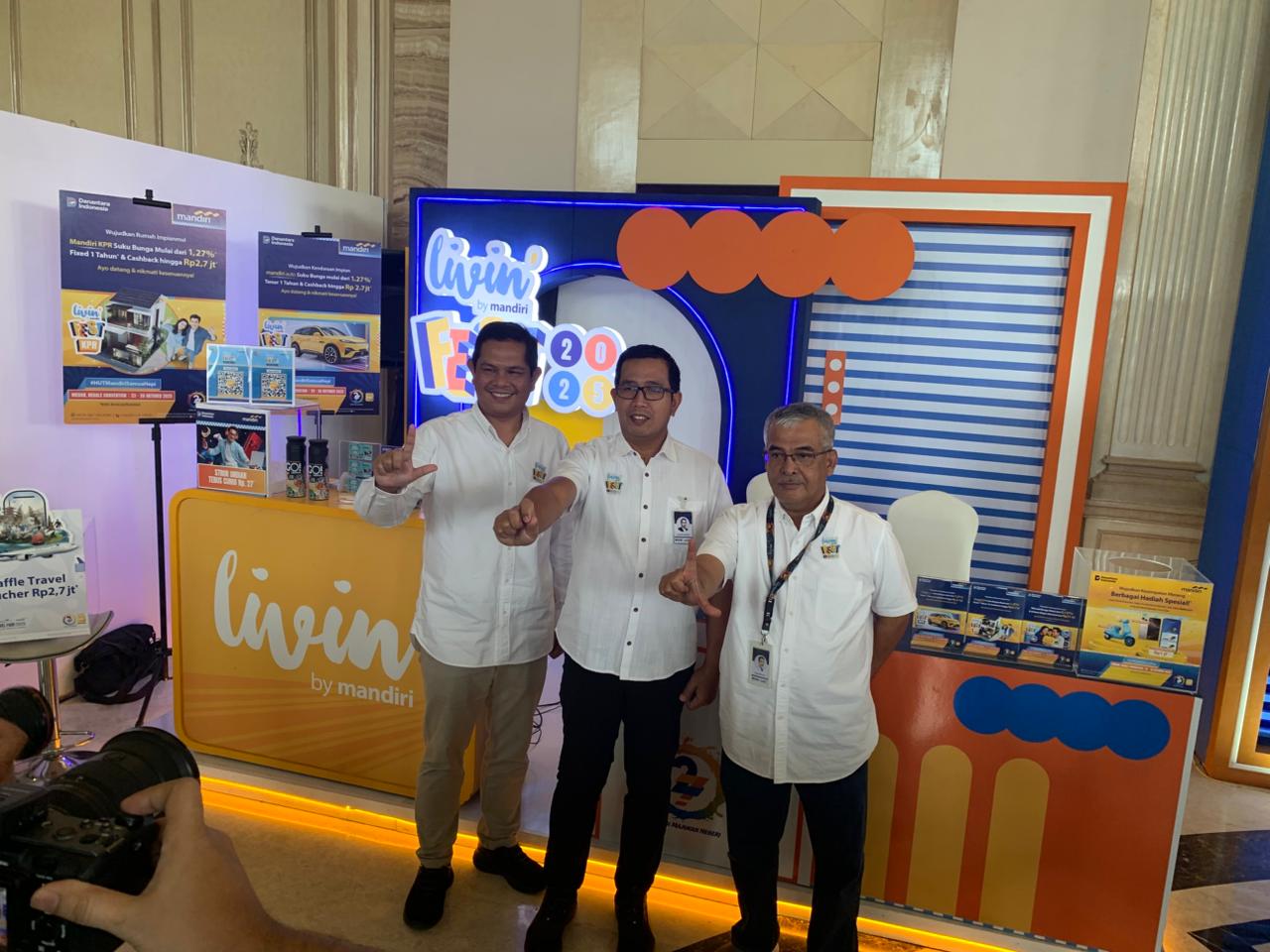 Livin’ Fest Medan 2025 Dibuka, Wadah Sinergi UMKM dan Sektor Produktif oleh Bank Mandiri