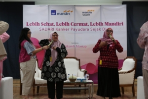 Gandeng Bank Mandiri Taspen, AXA Mandiri Bulan Kesadaran Kanker Payudara Sedunia