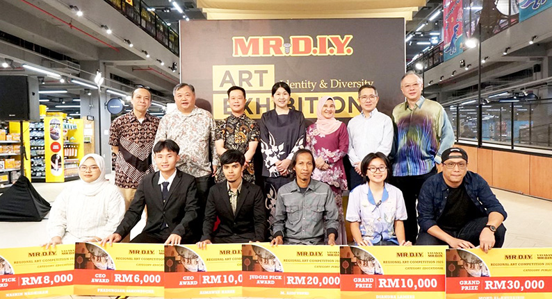 Indonesia Mendominasi! Dua Seniman Muda Raih Grand Prize di MR.D.I.Y. Regional Art Competition 2025 Kuala Lumpur