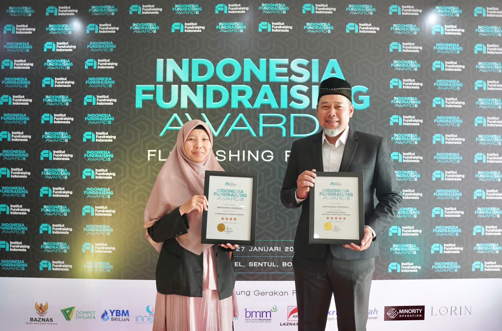 Ajang Indonesia Fundraising Award 2025, BMM Kembali Raih Dua Penghargaan