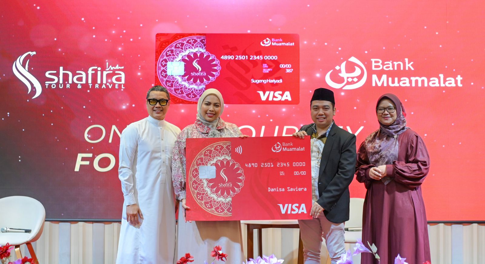 Bank Muamalat Bareng Shafira Tour & Travel Luncurkan Shafira Privilege Card