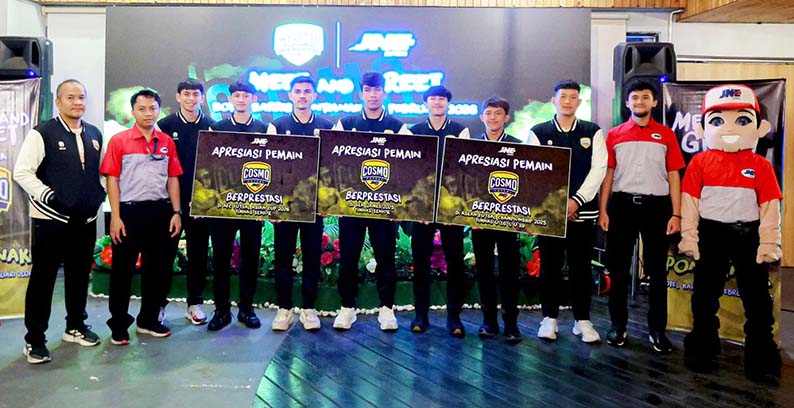 Bonus Puluhan Juta Mengalir untuk Skuad Cosmo JNE FC