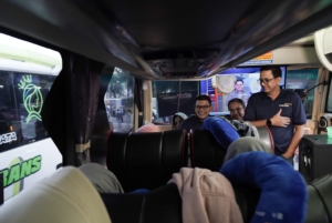 Berbagi Kebaikan dengan Program Mudik Bersama Gratis, Bank Mandiri Berangkatkan 10.000 Lebih Pemudik