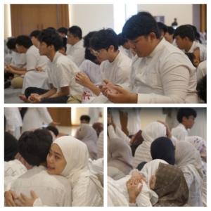 Doa, Tangis Haru dan Pelukan Hangat Iringi Ikhtiar Siswa SMP Islam Al Azhar 26 Yogyakarta Menjelang Ujian