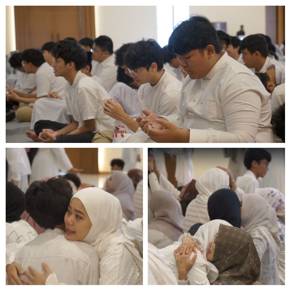 Doa, Tangis Haru dan Pelukan Hangat Iringi Ikhtiar Siswa SMP Islam Al Azhar 26 Yogyakarta Menjelang Ujian
