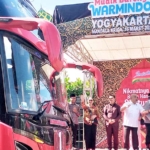 Konvoi 34 Bus Angkut 1.871 Pengusaha Warmindo Peserta Mudik Gratis Indomie dari Jogja