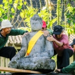 Kembalikan Kesakralan Borobudur, Arca Unfinished Buddha Dipindahkan Menjelang Waisak 2570 BE