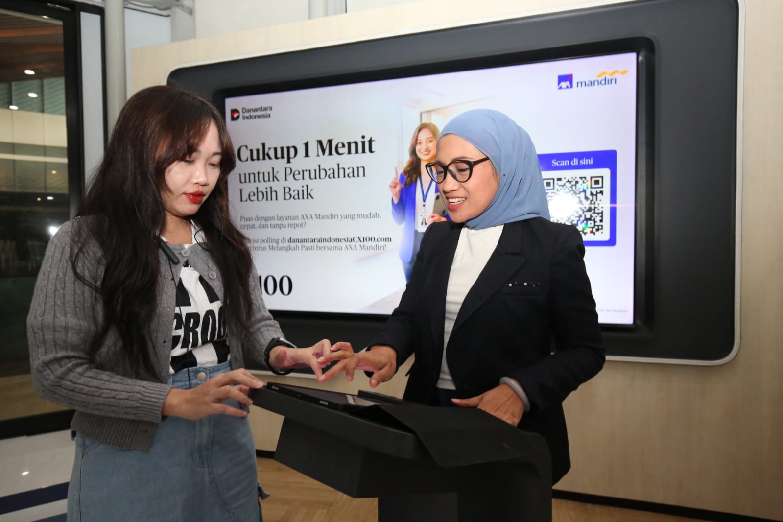 Ajak Nasabah Ikut Survei Danantara CX100