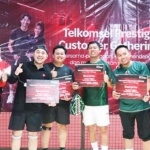 Telkomsel Gandeng Pelanggan Prestige, Main Padel Beri Pengalaman Eksklusif