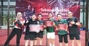 Telkomsel Gandeng Pelanggan Prestige, Main Padel Beri Pengalaman Eksklusif