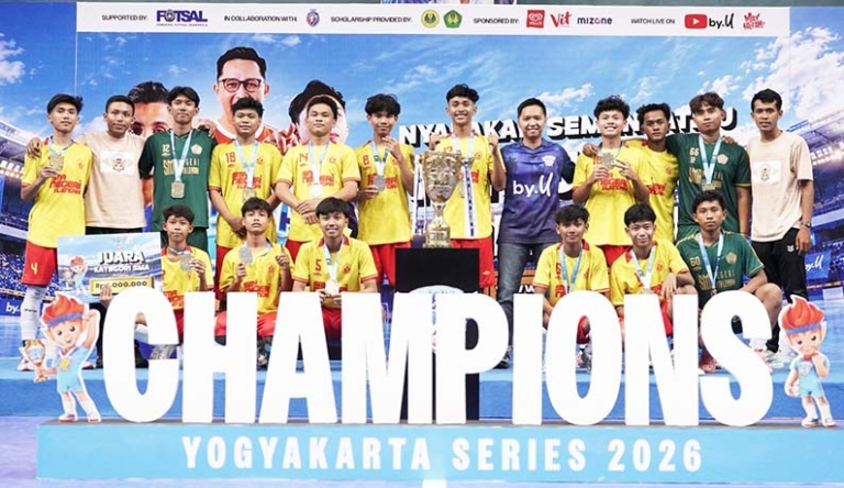 Cetak Juara Baru, Piala by.U Yogyakarta 2026 Buka Jalan ke Klub Profesional