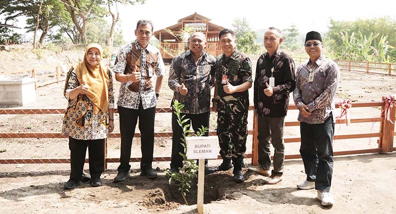 Ketahanan Pangan Sleman, Lanud Adisutjipto Sulap Lahan Tembak Jadi Kebun